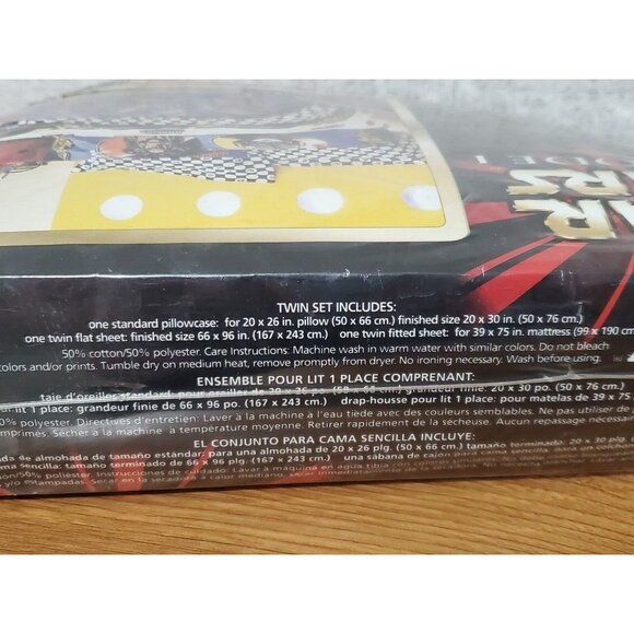 New SEALED Vintage Star Wars Episode 1 Phantom Menace Twin Sheet Set - Picture 3 of 11